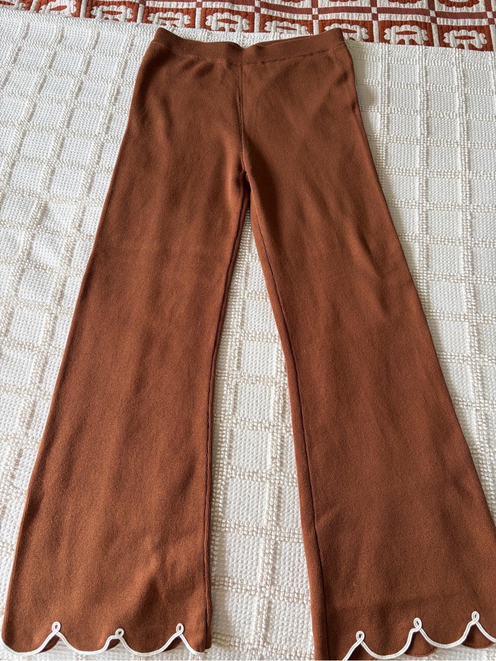 Rachel Antonoff Cupcake Pant, Camel, size Medium